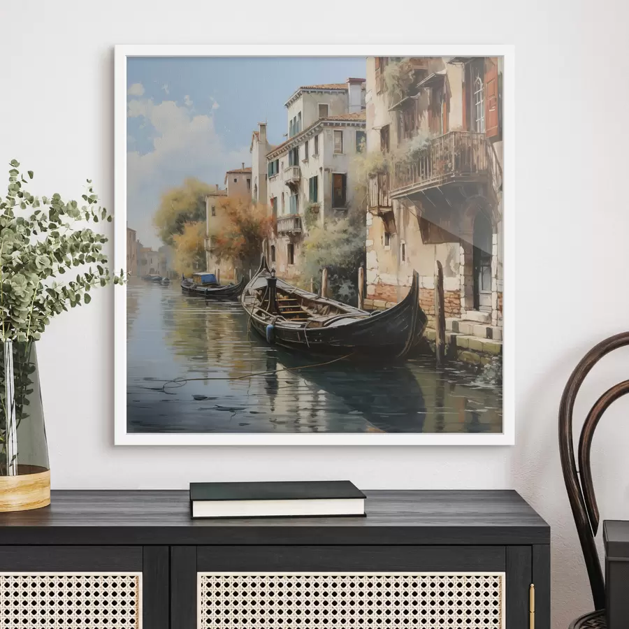 Fotobehang Venetiaanse stilte f49636