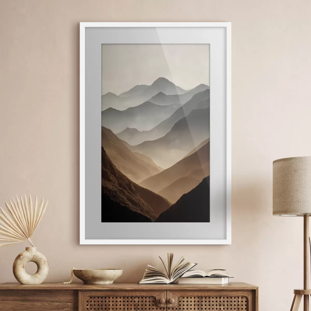 Poster Zachte bergen f49643