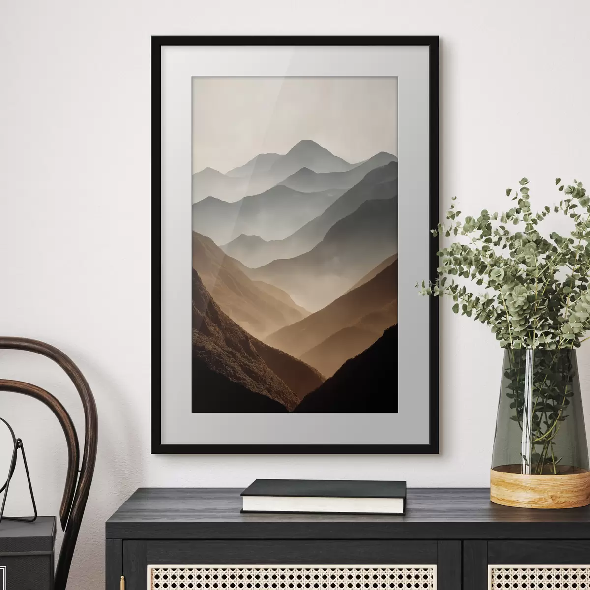 Poster Zachte bergen f49643