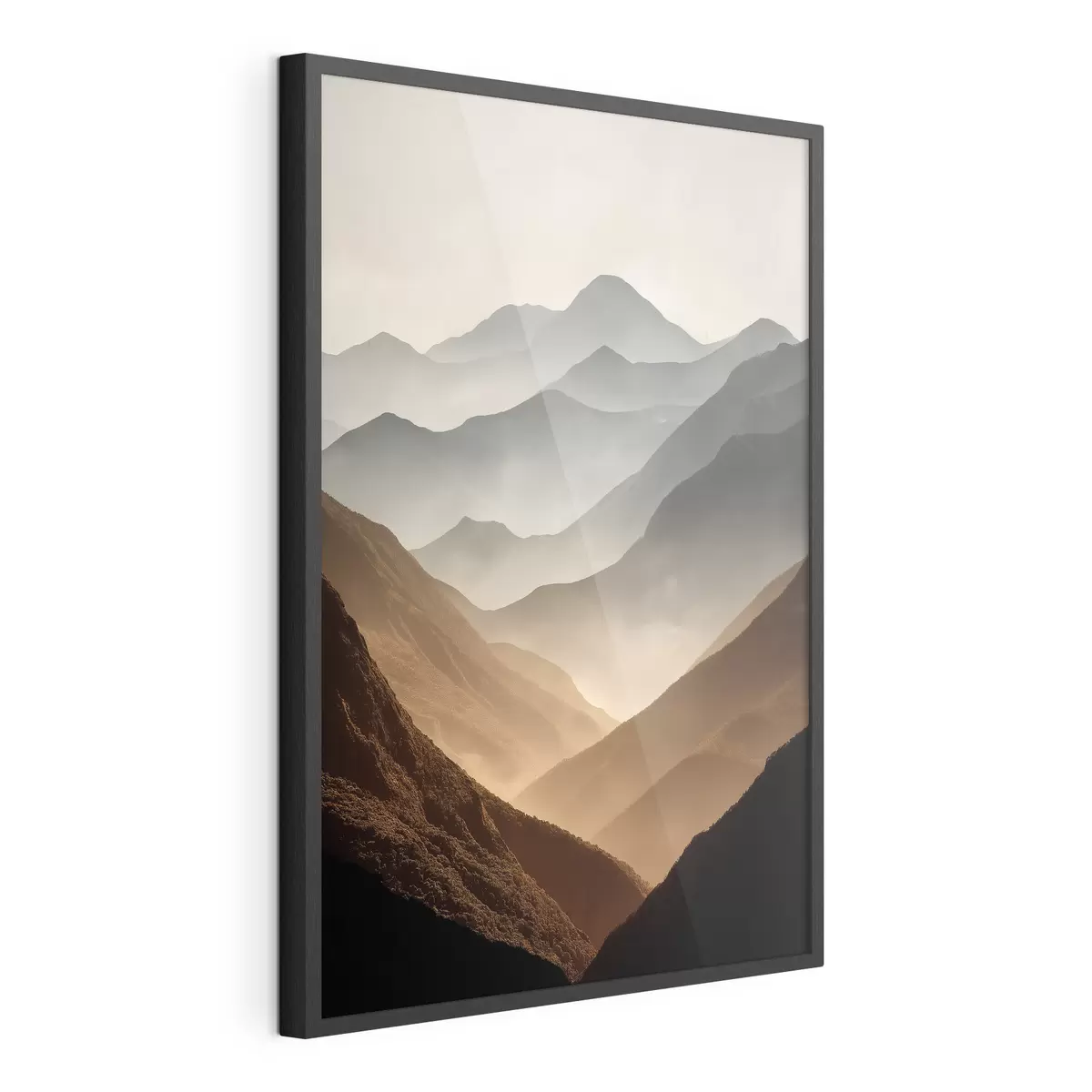 Poster Zachte bergen f49643