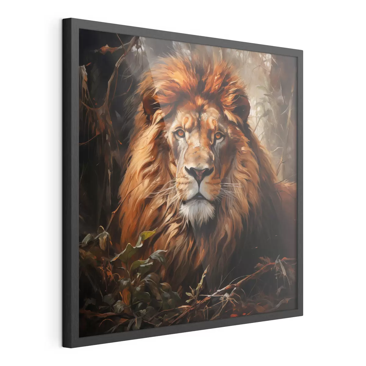 Poster Leeuw f49665