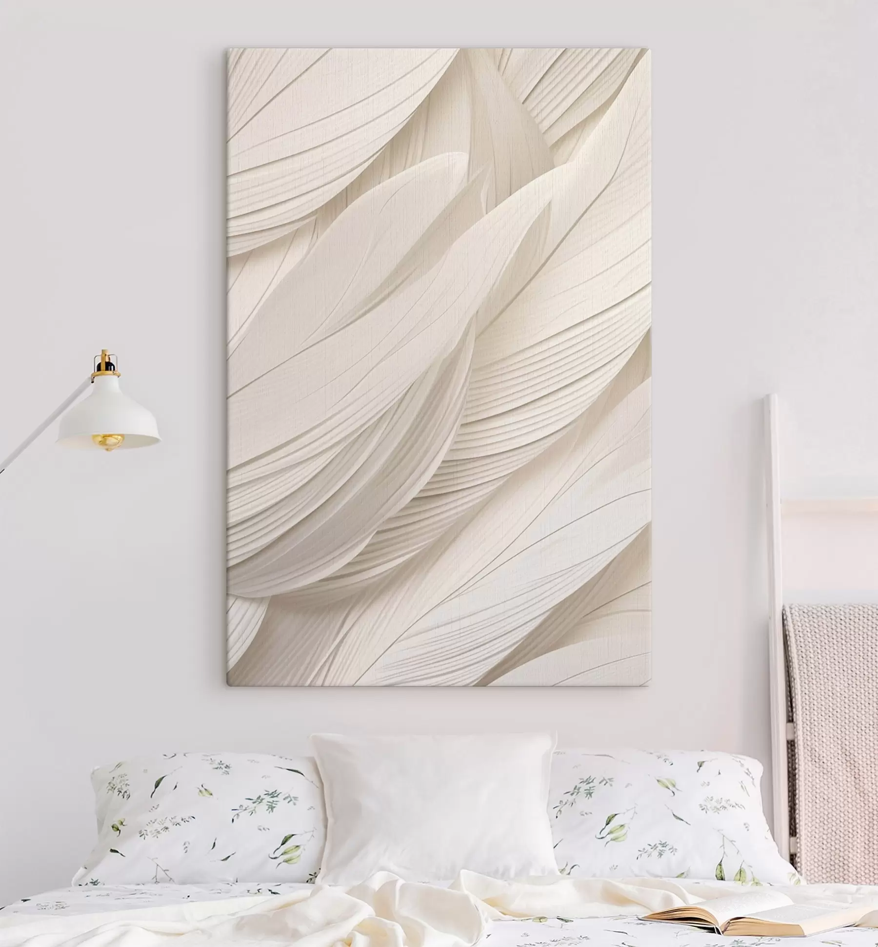  Schilderijen Abstract: Beige golven s49377