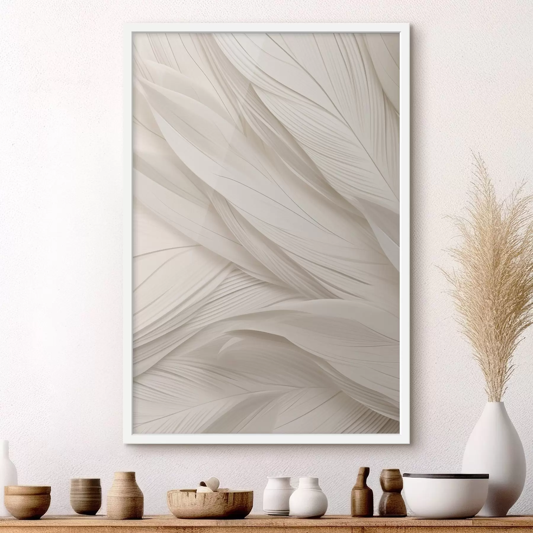 Fotobehang Getextureerde abstractie in beige tinten f49378