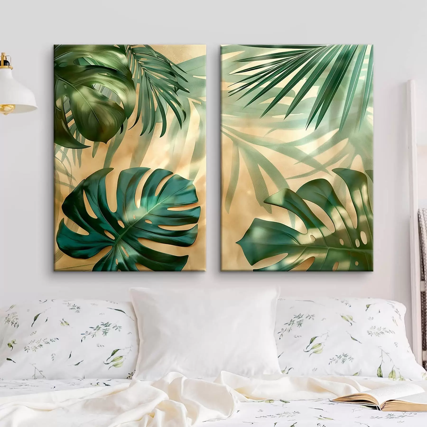  Schilderijen Tropische Monstera-bladeren m30609