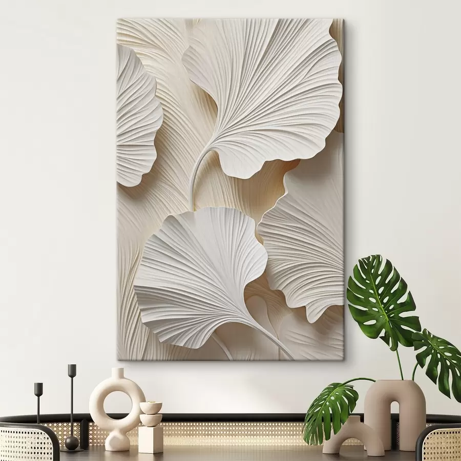  Schilderijen Abstrakt bloemenpatroon, platte illustratie s49754