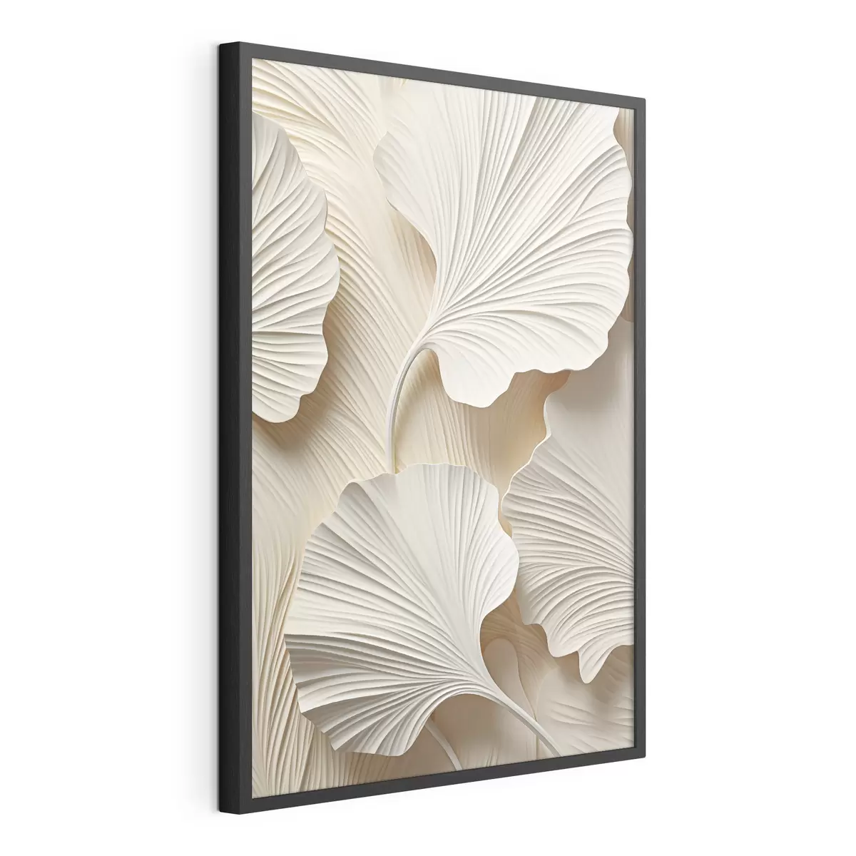 Poster Abstrakt bloemenpatroon, platte illustratie f49754