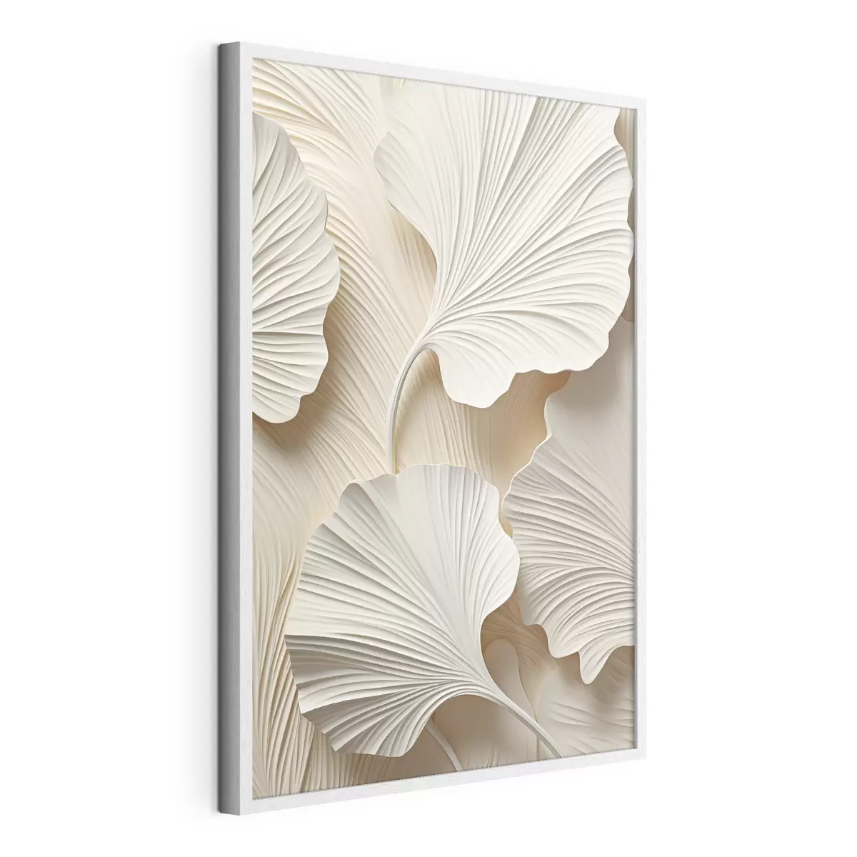 Poster Abstrakt bloemenpatroon, platte illustratie f49754