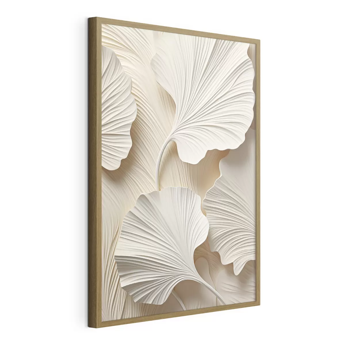 Poster Abstrakt bloemenpatroon, platte illustratie f49754