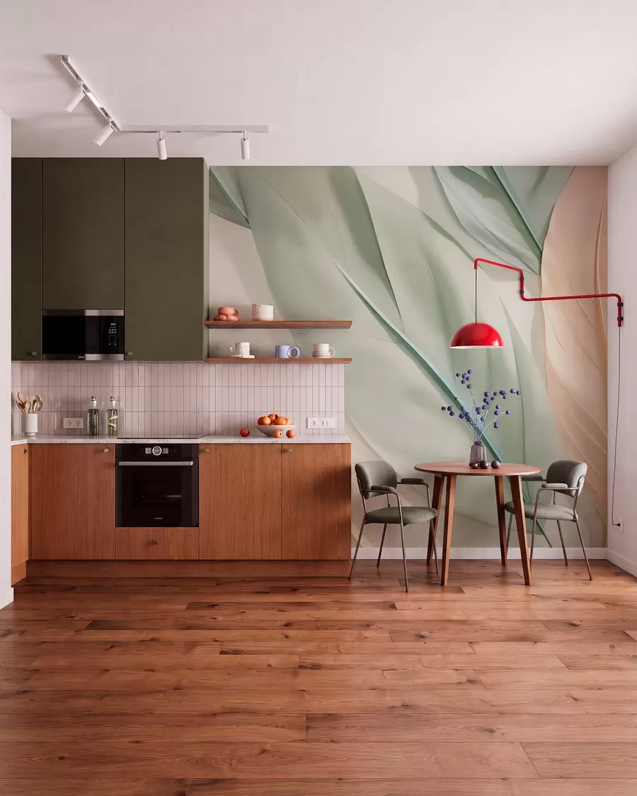 Fotobehang Bladeren w05745
