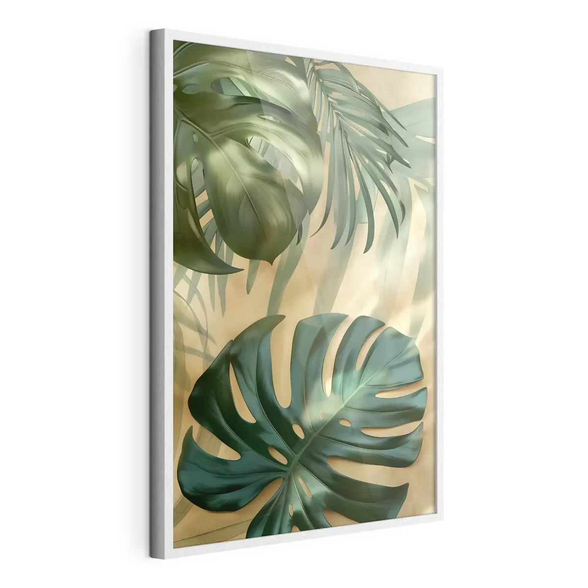 Poster Monstera en tropische bladeren f49552