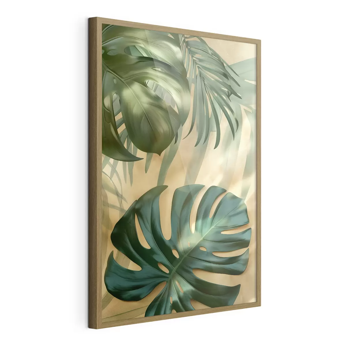 Poster Monstera en tropische bladeren f49552