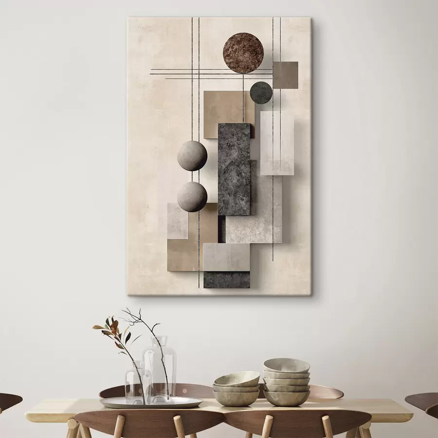 Fotobehang Een geometrische abstractie s49704