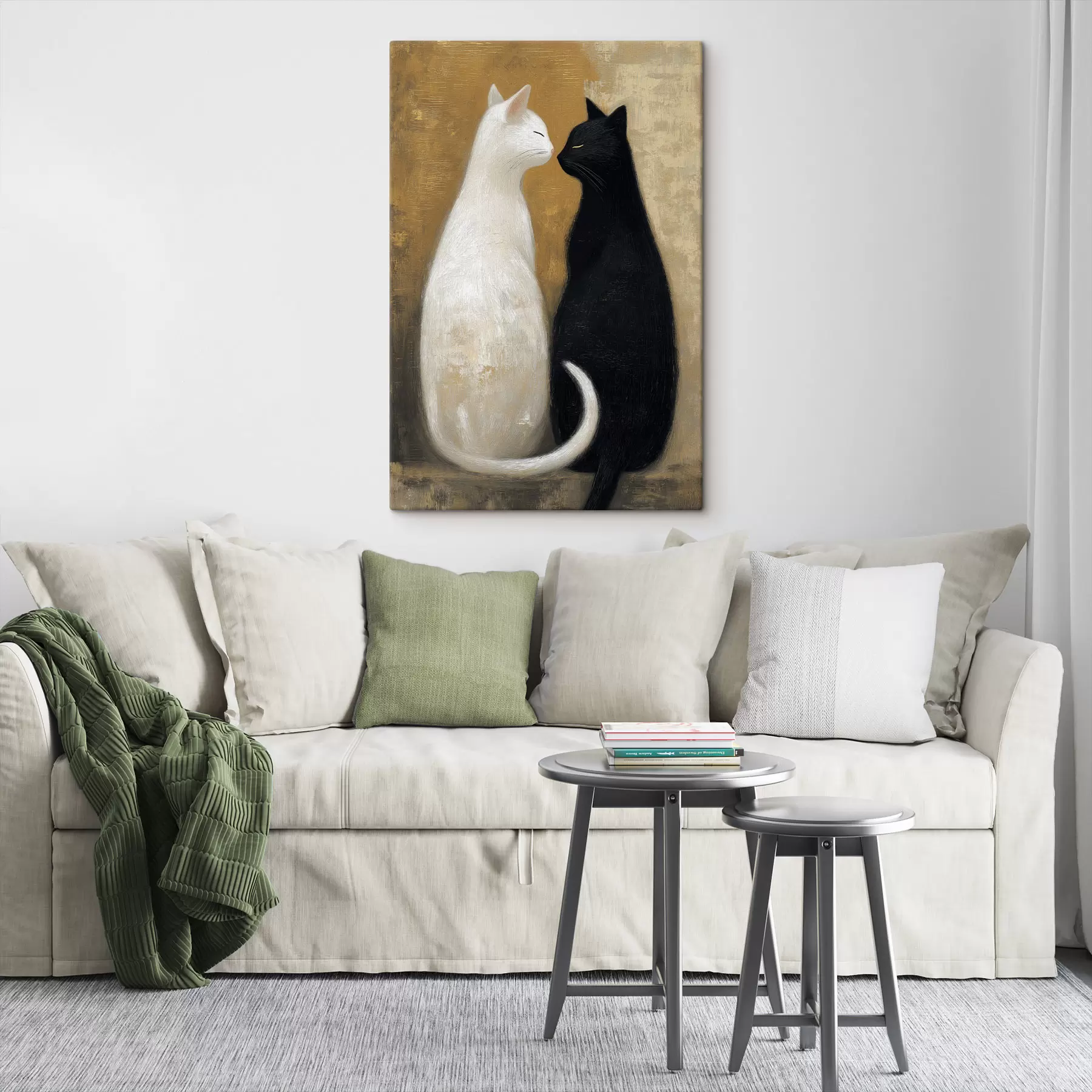  Schilderijen Twee katten s49836