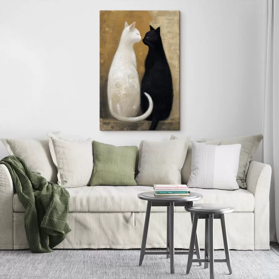  Schilderijen Twee katten s49836