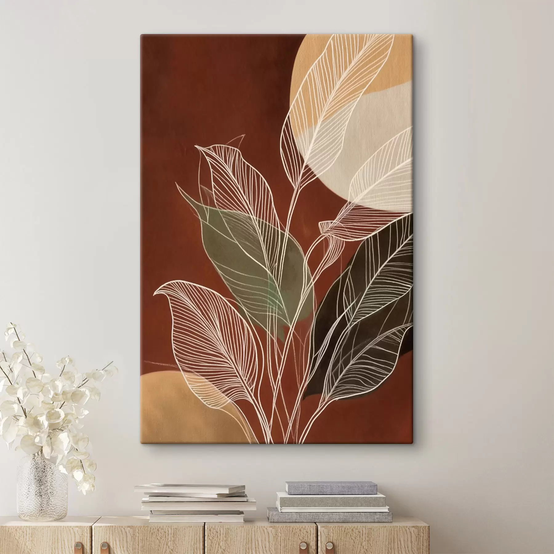  Schilderijen Botanische harmonie s49840