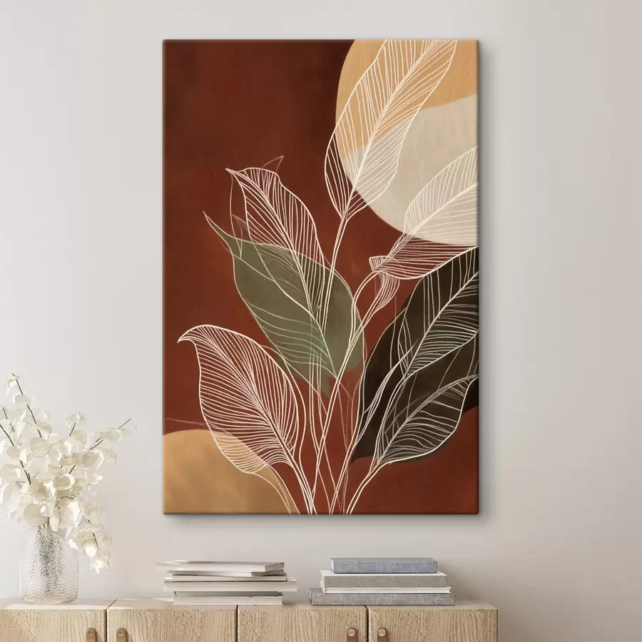  Schilderijen Botanische harmonie s49840