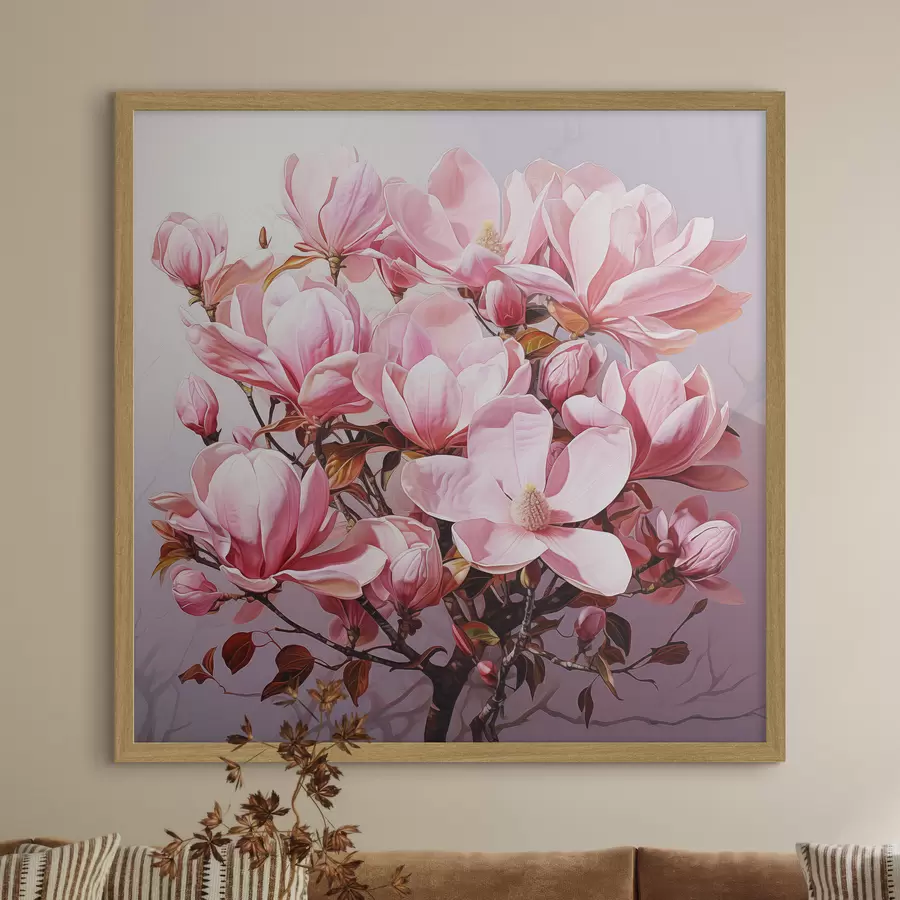 Fotobehang Magnolia Bloei f49849