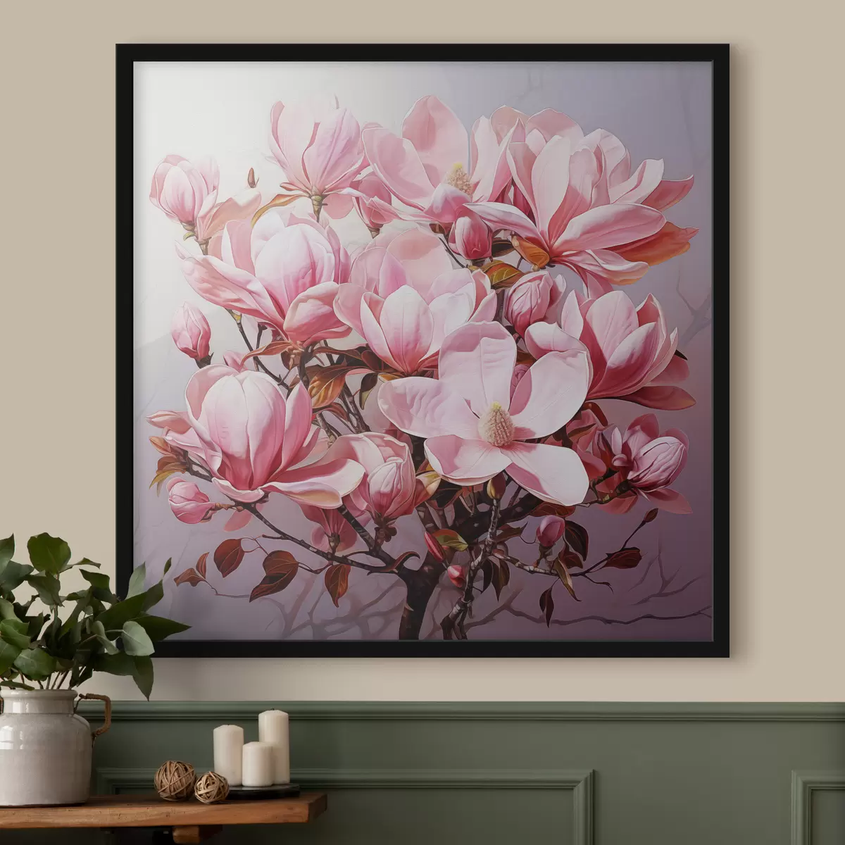 Poster Magnolia Bloei f49849