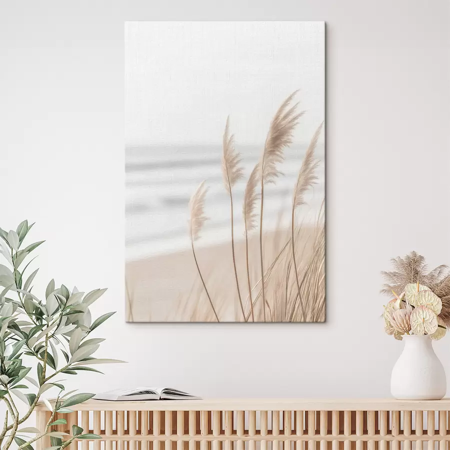  Schilderijen Riet aan zee s49800