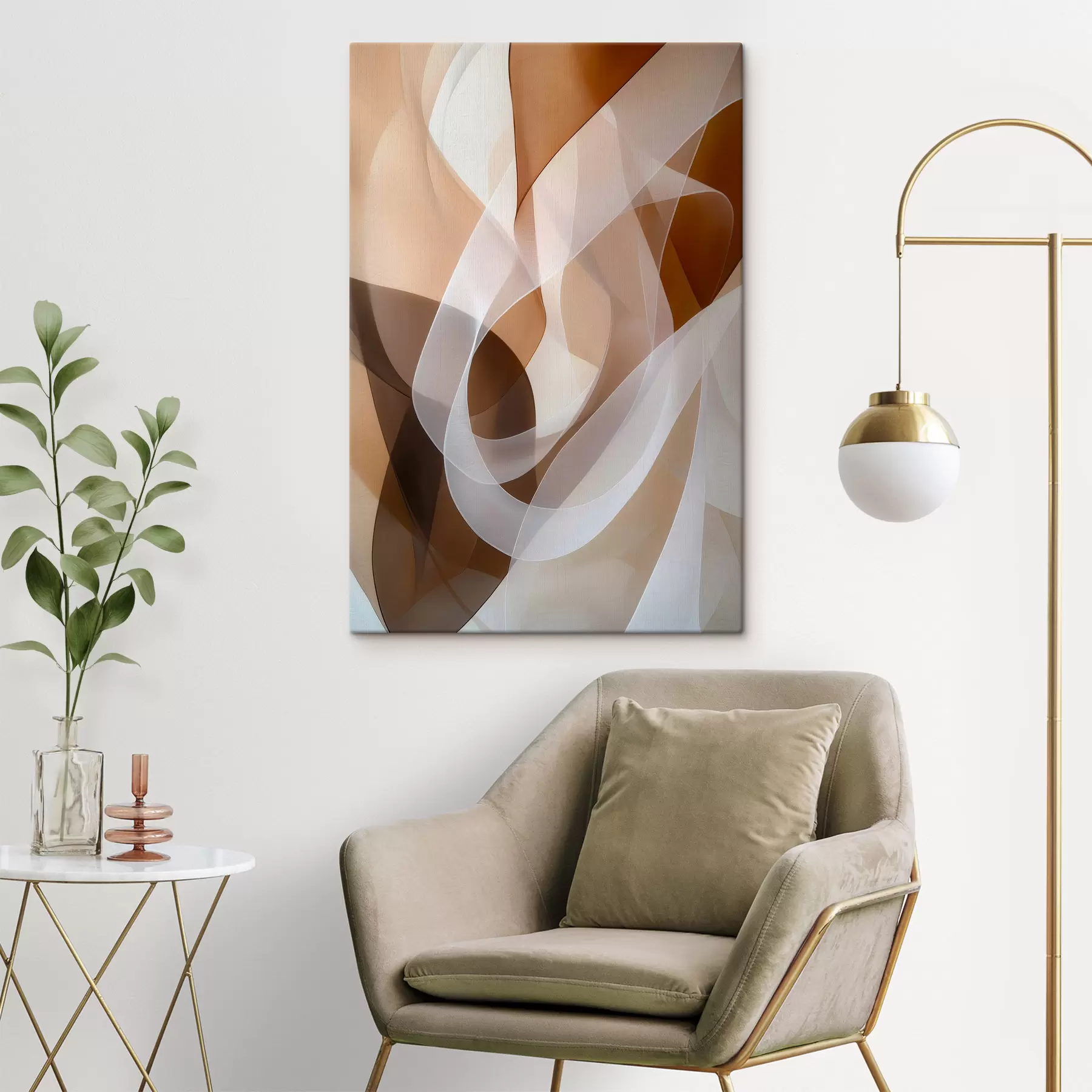 Schilderijen Abstracte lijnen s49801