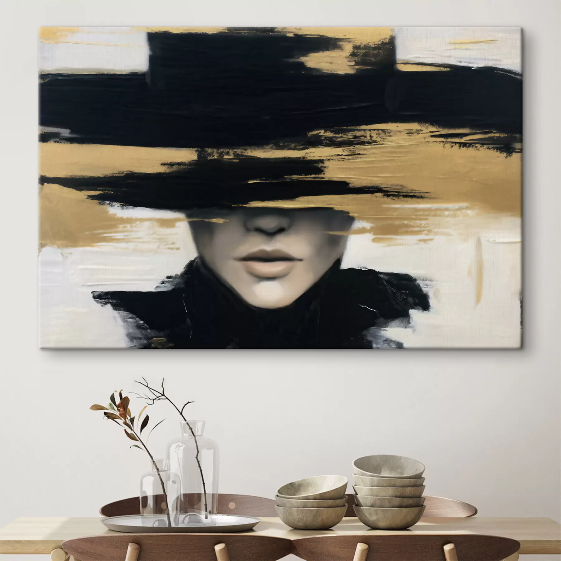  Schilderijen Abstract silhouet s49803