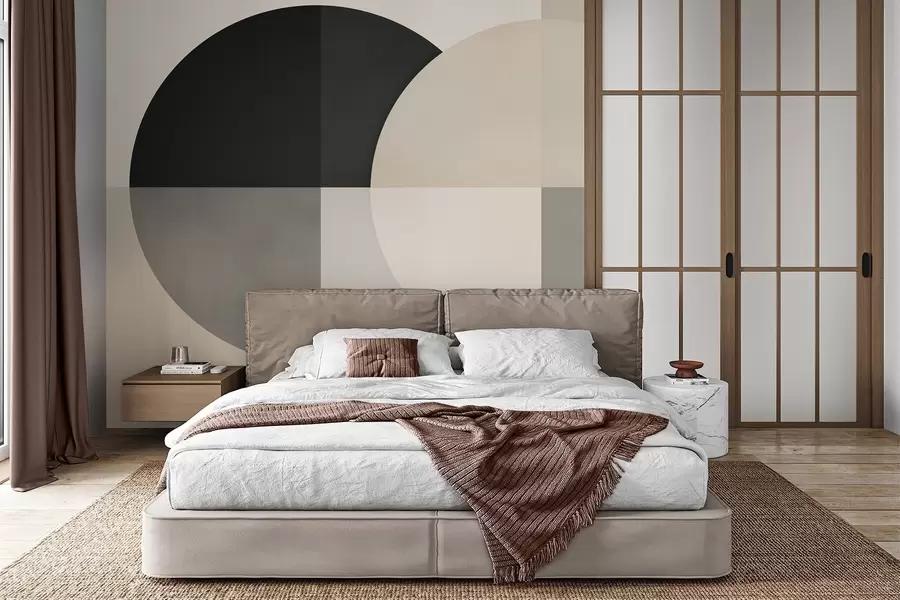Fotobehang Geometrische abstractie w05779
