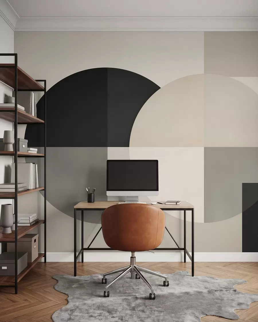 Fotobehang Geometrische abstractie w05779