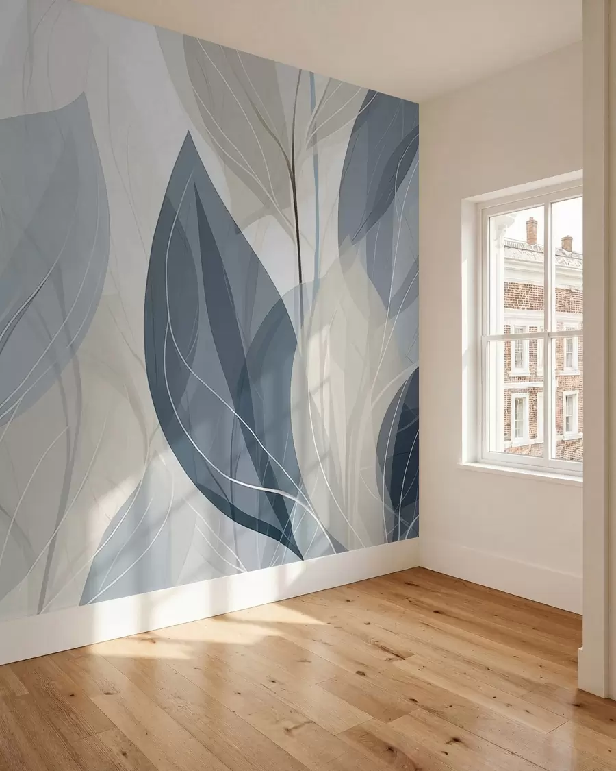 Fotobehang Fluisterende bladeren w09970
