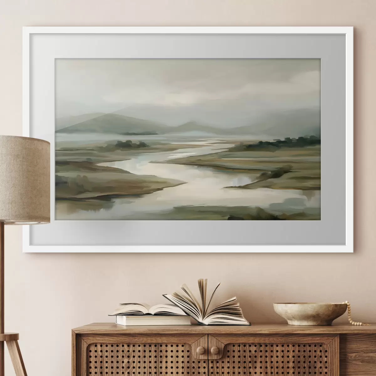 Poster Kronkelende rivier f49910