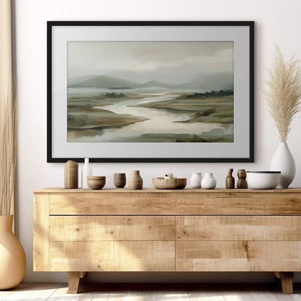 Poster Kronkelende rivier f49910