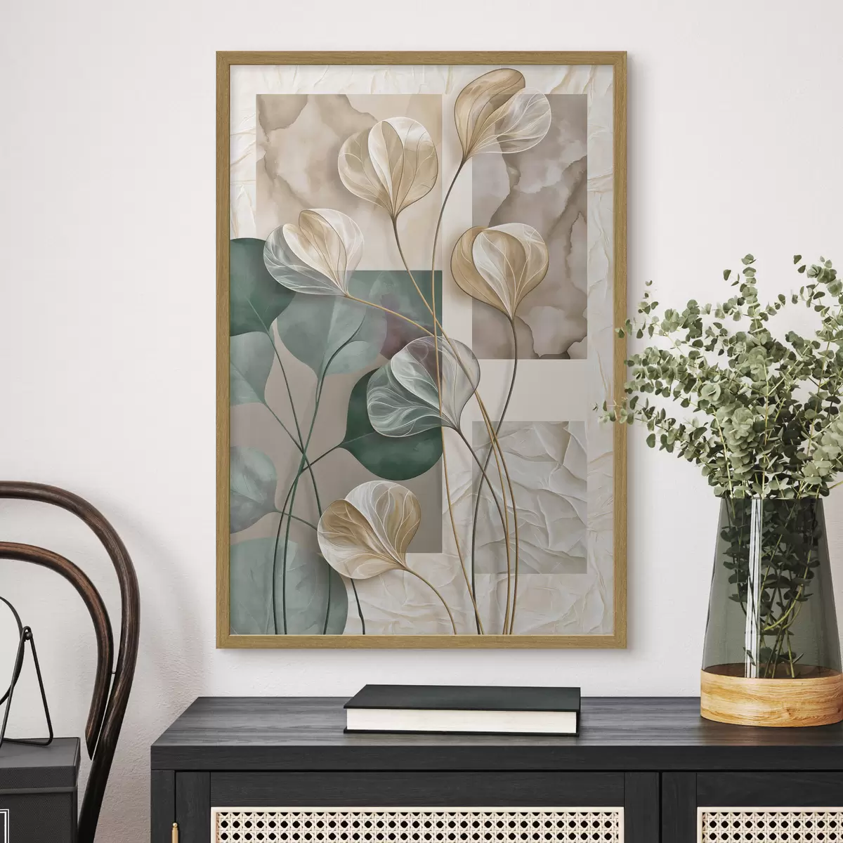 Poster Botanische abstractie f49759