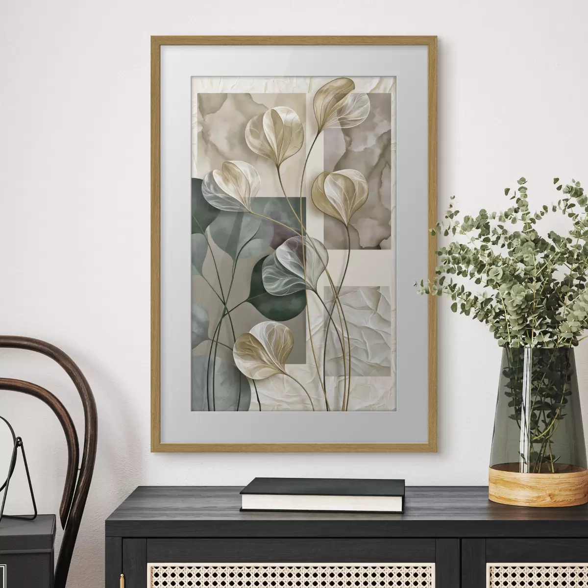 Poster Botanische abstractie f49759
