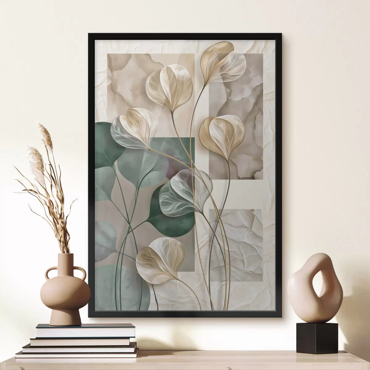Poster Botanische abstractie f49759