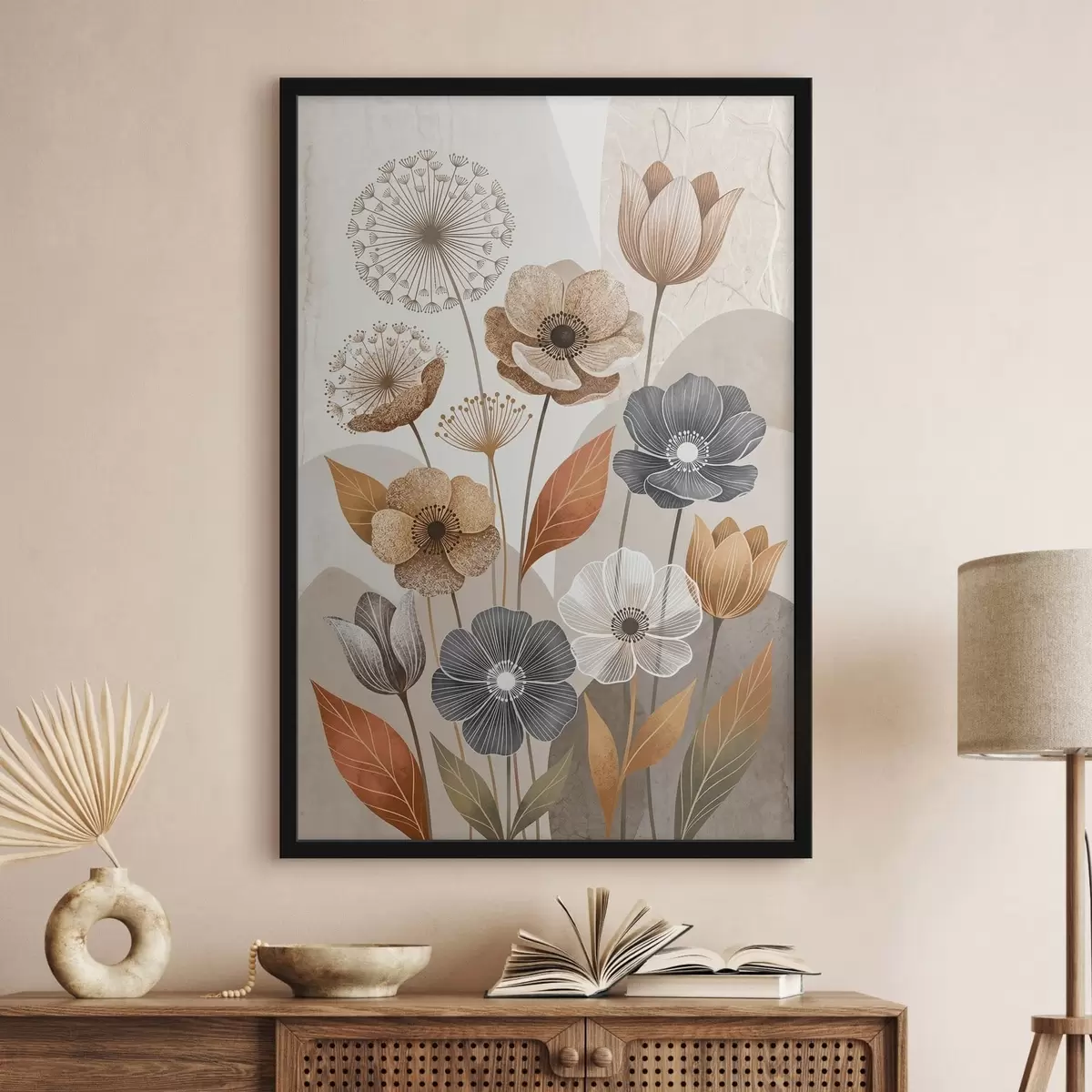 Poster Wilde bloemen f49856