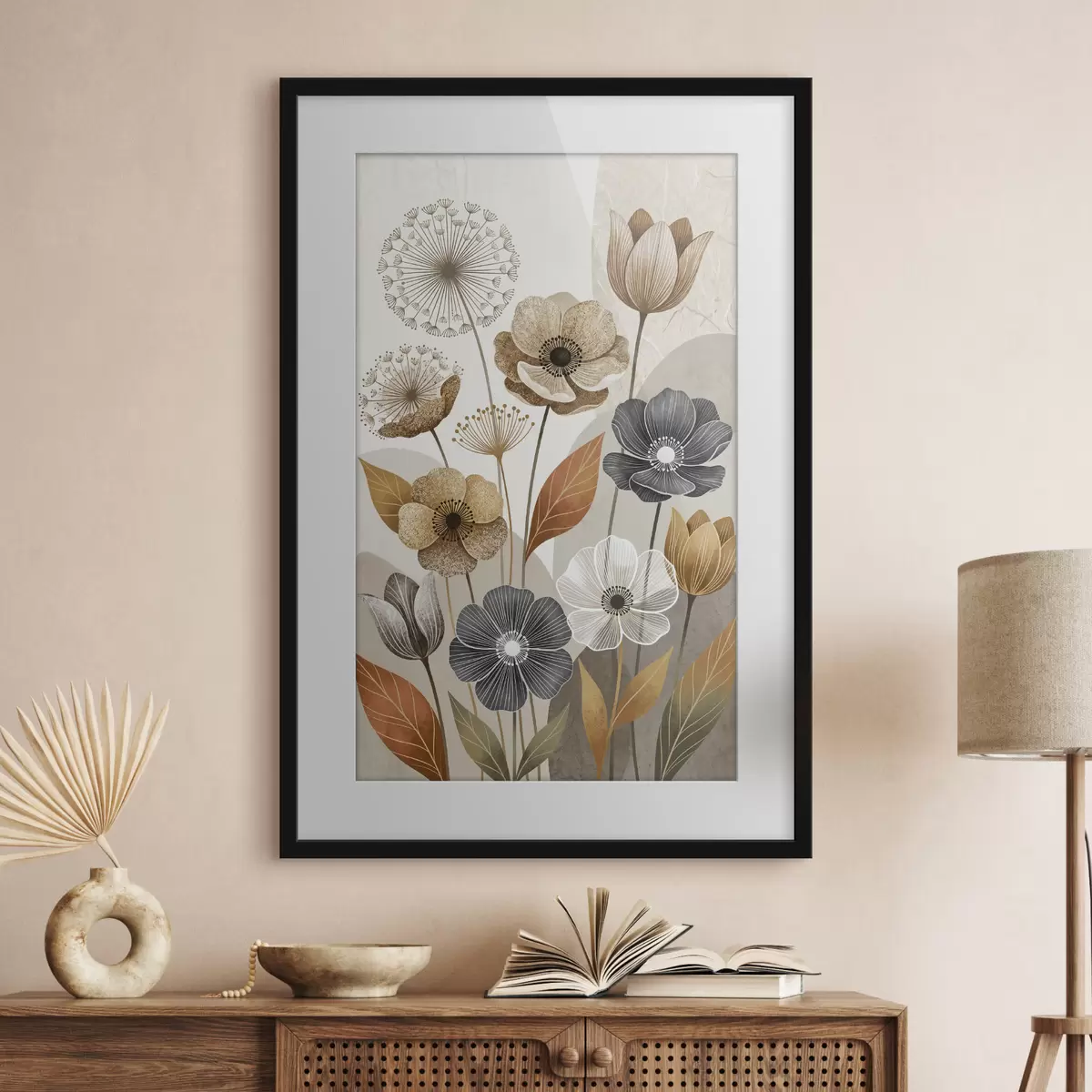 Poster Wilde bloemen f49856