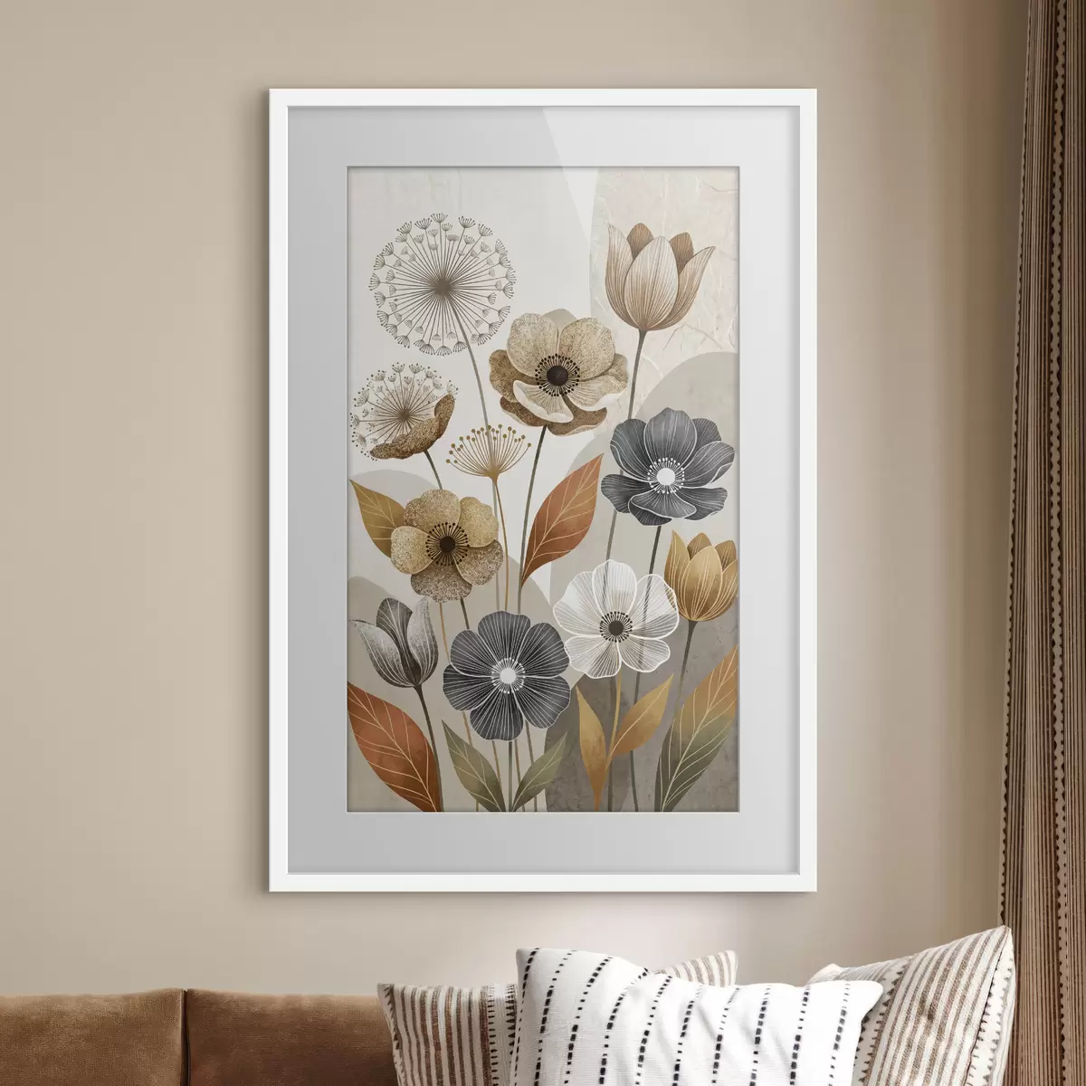 Poster Wilde bloemen f49856