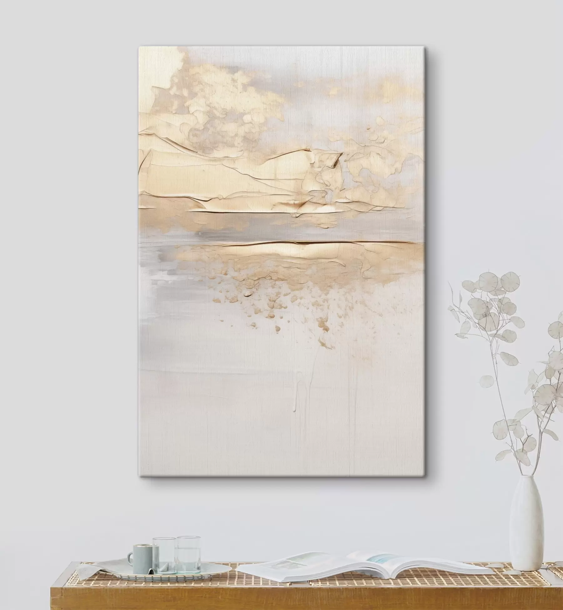  Schilderijen Beige abstractie s49986