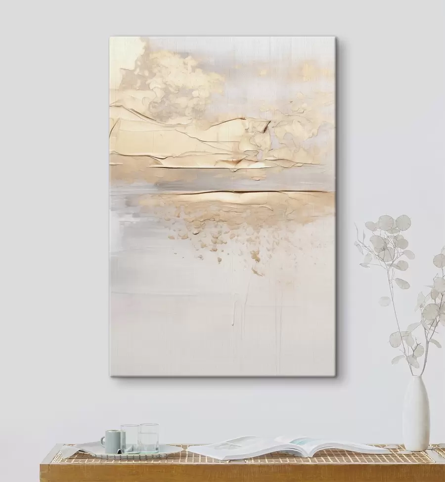  Schilderijen Beige abstractie s49986