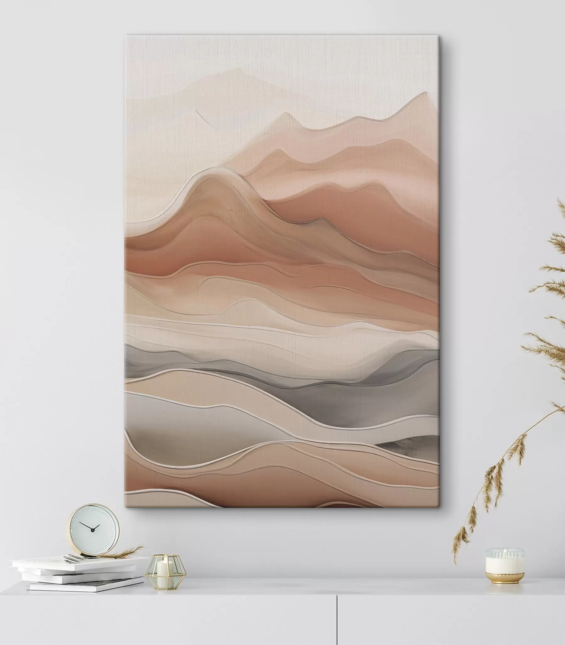  Schilderijen Neutrale abstractie s49997