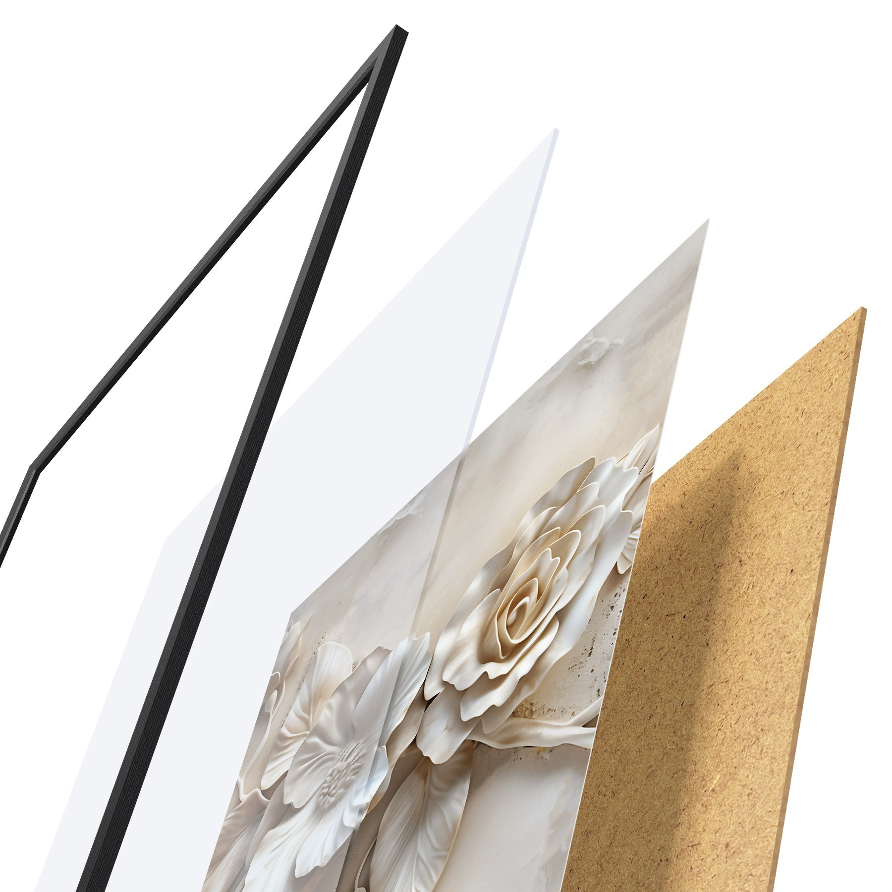 Poster Moderne abstractie f49990