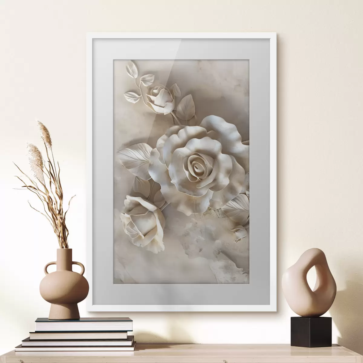 Poster Abstracte kunst voor de woonkamer f49991