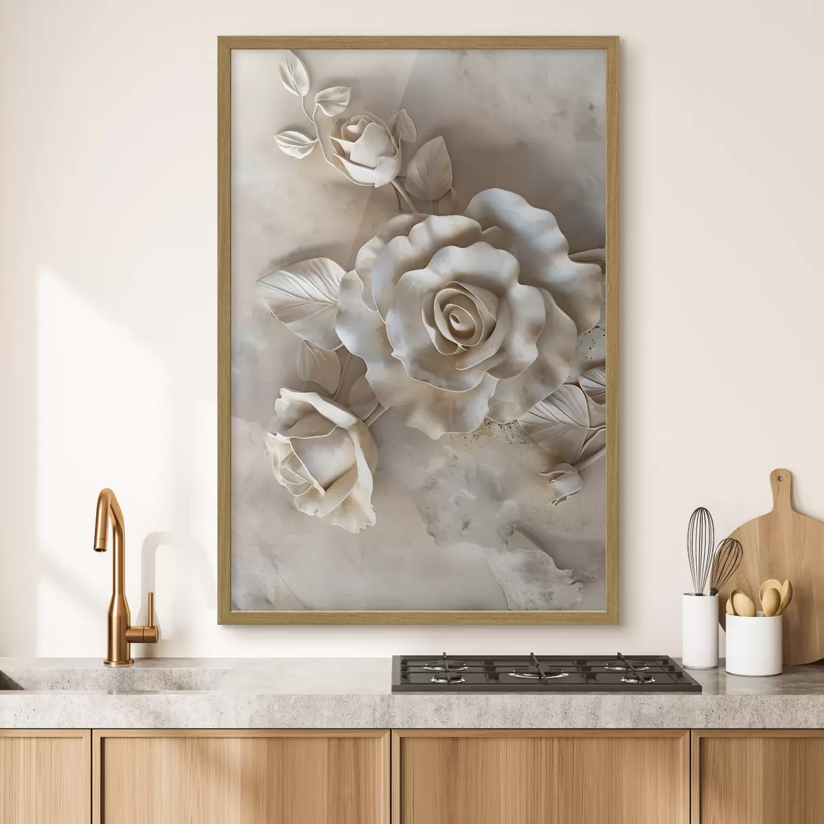 Poster Abstracte kunst voor de woonkamer f49991