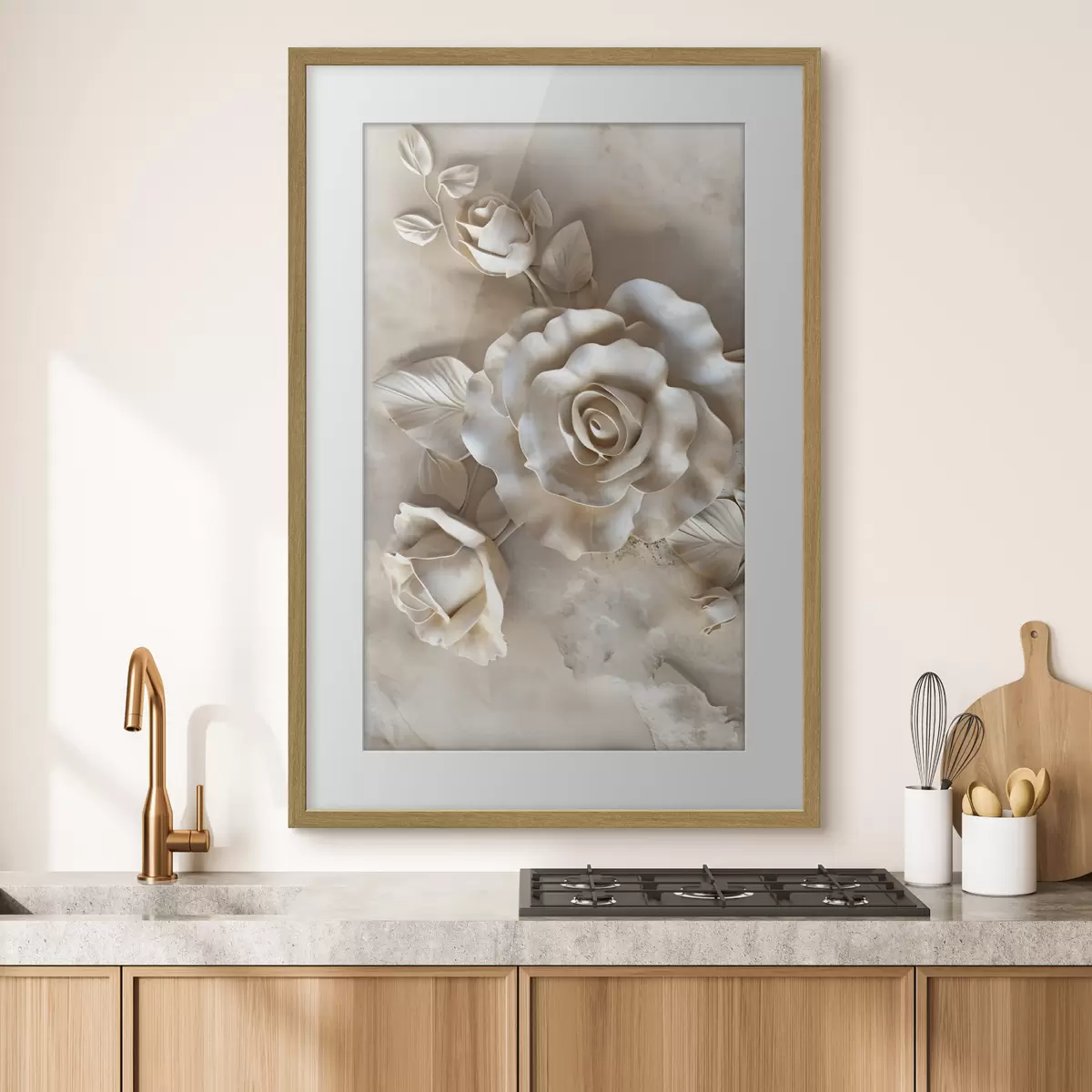 Poster Abstracte kunst voor de woonkamer f49991