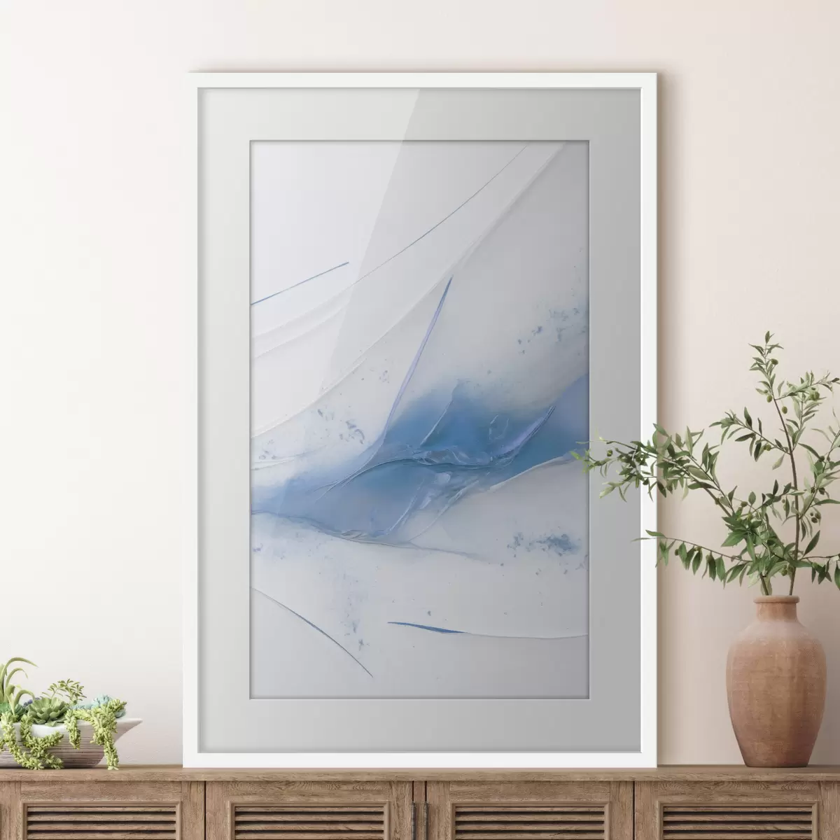 Poster Beige binnenschilderwerk f49993
