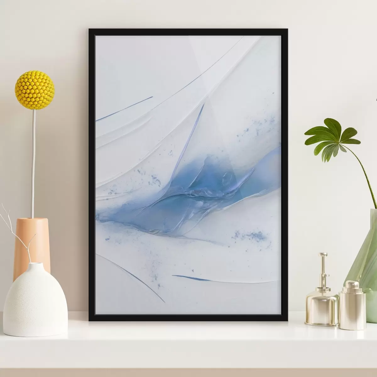 Poster Beige binnenschilderwerk f49993