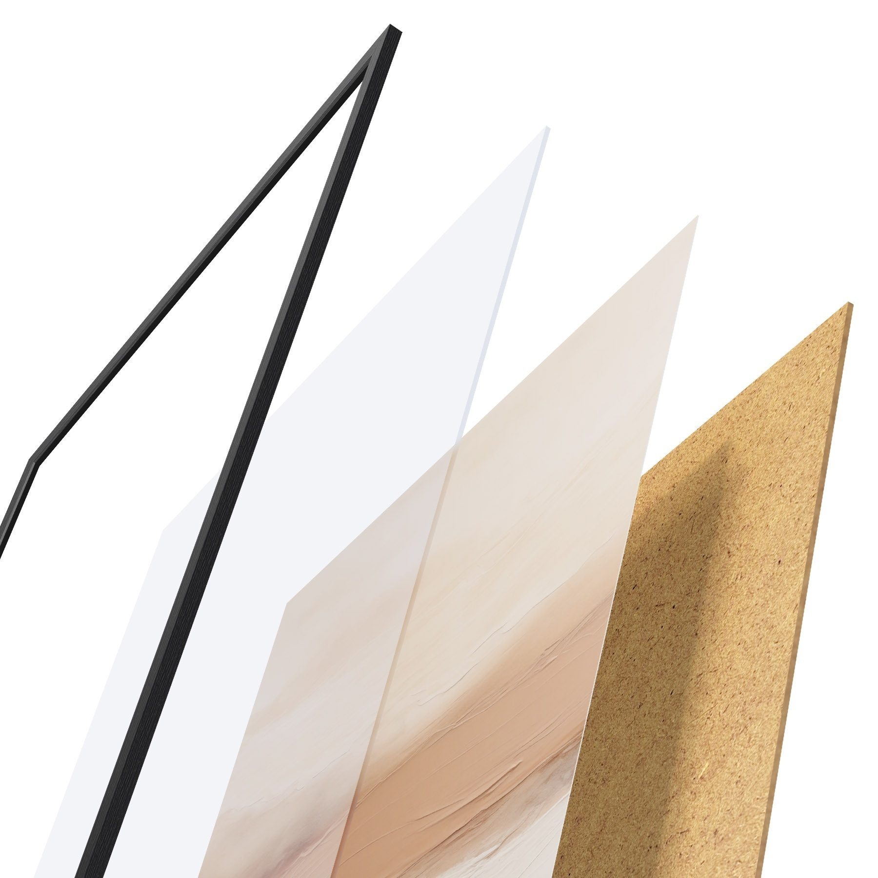 Poster Minimalistische schilderkunst f49994