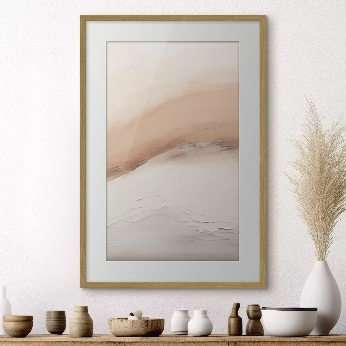 Poster Abstractie met wolken f49995
