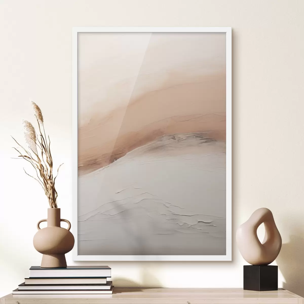 Poster Abstractie met wolken f49995