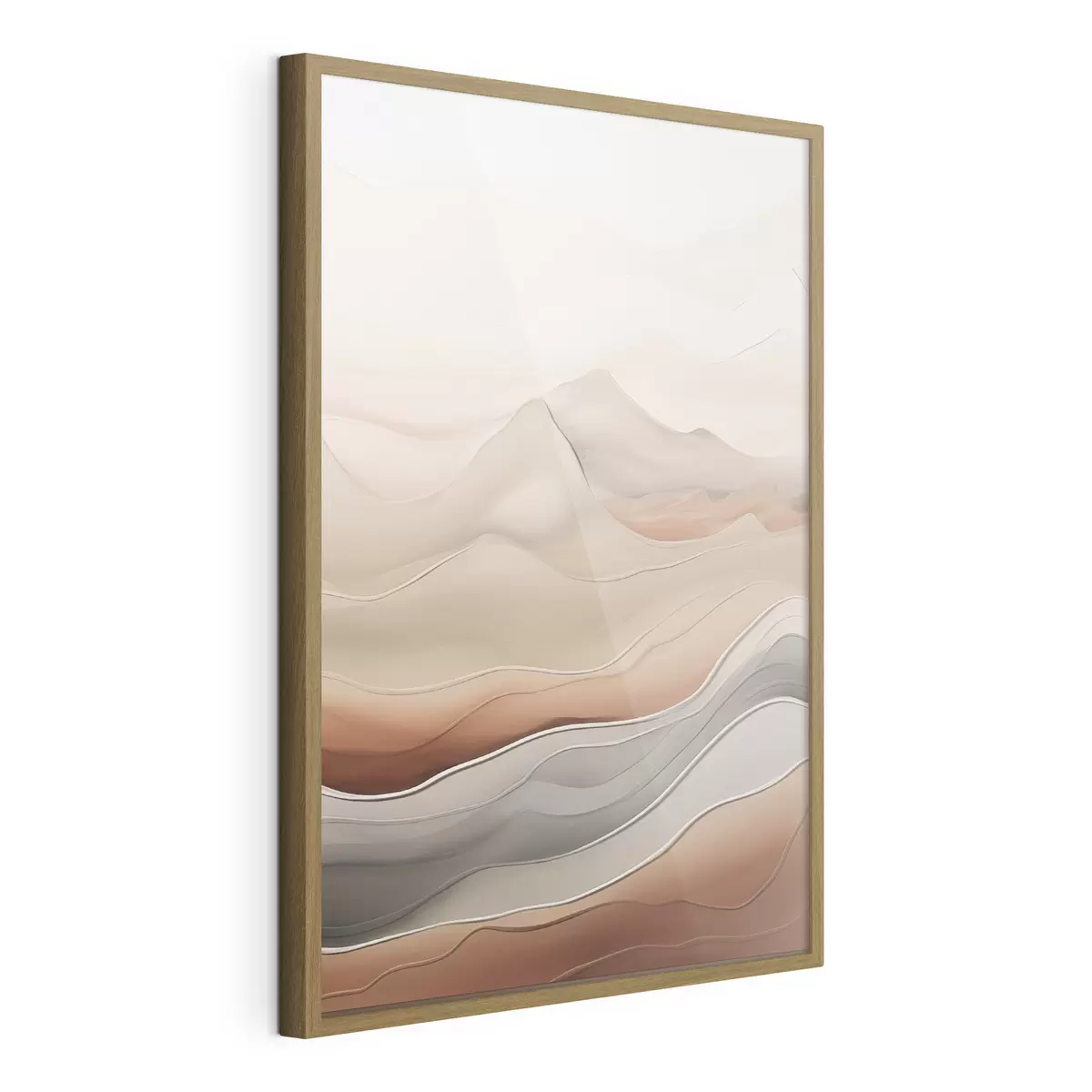Poster Luchtige abstractie f49996