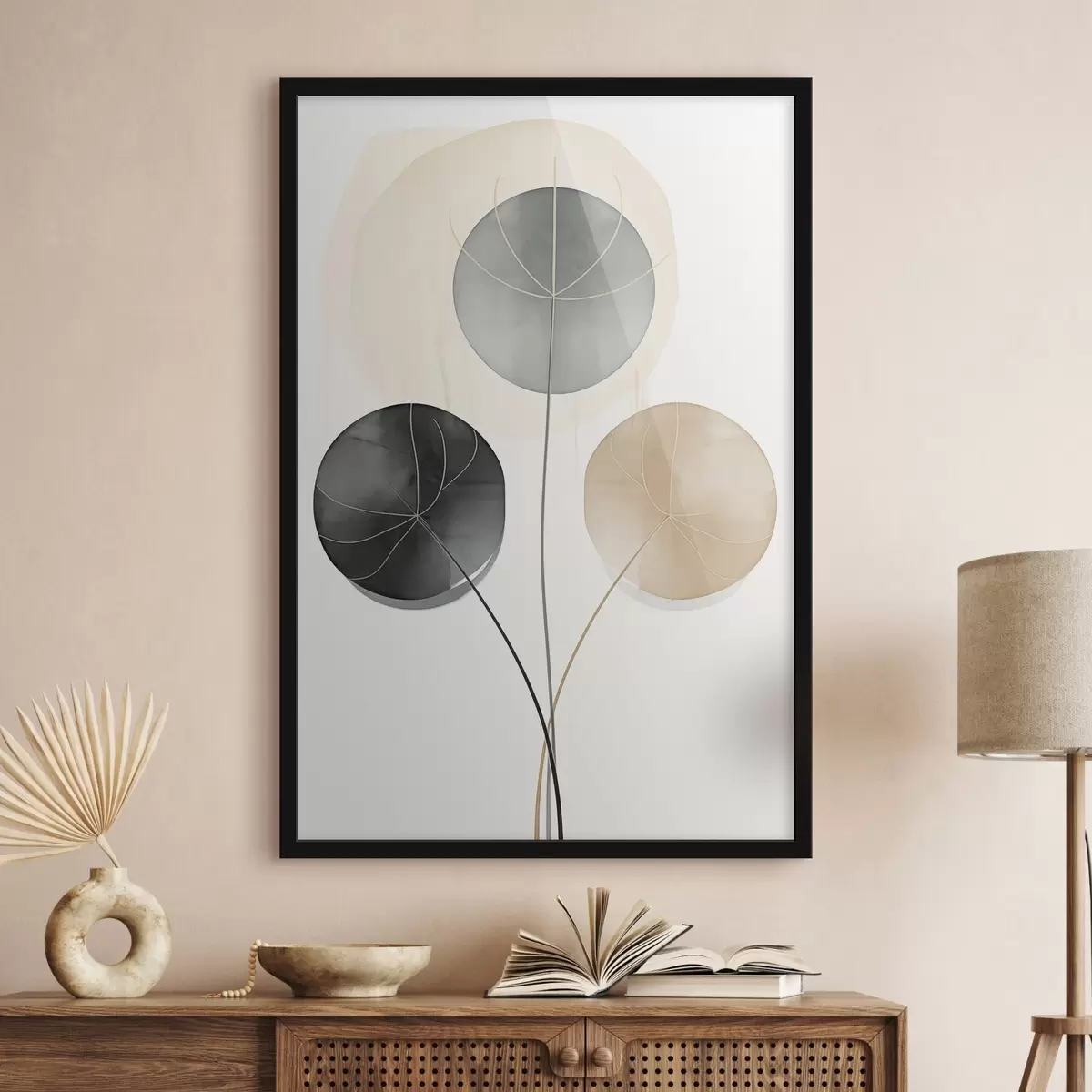 Poster Schilderen in lichte tinten f49998